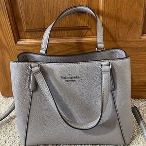 EUC Kate Spade gray purse
